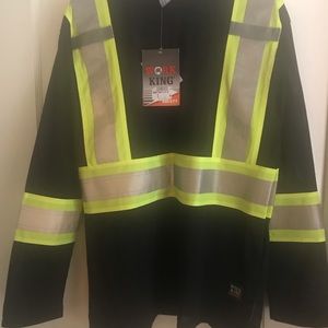 Mens Work King Safety Shirt